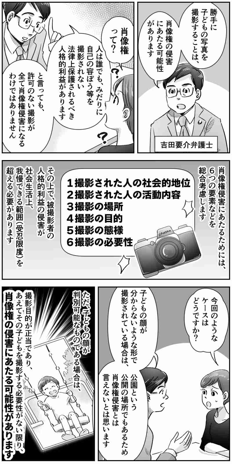 子どもを勝手に撮影する「カメラおじさん」法的には撮ってもOKなの？