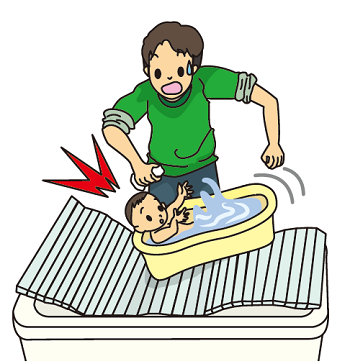 「ベビーバスを使っていたら…」お風呂に転落、赤ちゃんが死亡。消費者庁が注意喚起