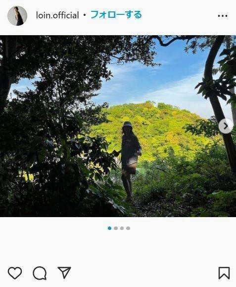 井川遥　女優のGW　虫捕りのような短パン姿　のどかな海辺の町「スタイルの良さにうっとり」