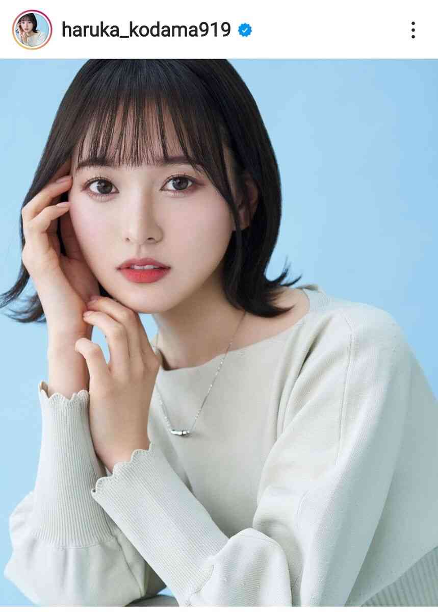 元HKT48・兒玉遥の“女子アナ風”最新宣材写真が「ビジュアル神」「透明感すごい」