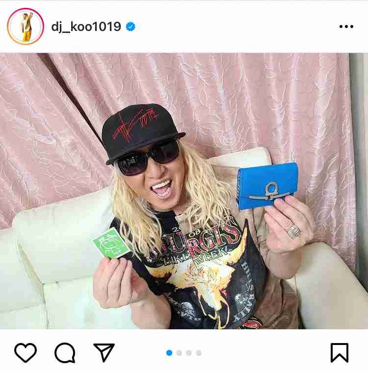 DJ KOO 歓喜!紛失した大事なカードケース戻ってきた フォロワーも安ど「さすが日本」「よかった」