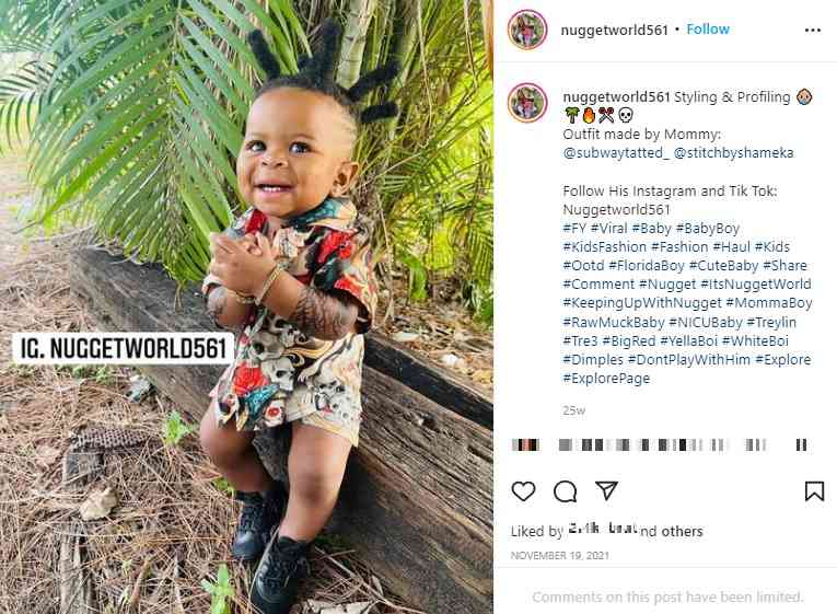 1歳の息子の全身にフェイクタトゥーを施した母親に非難殺到