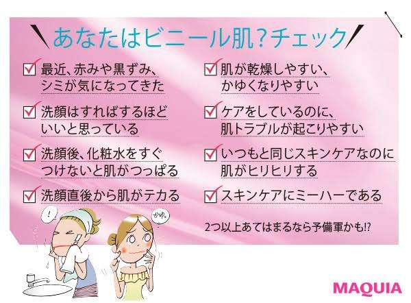 ビニール肌かもしれない
