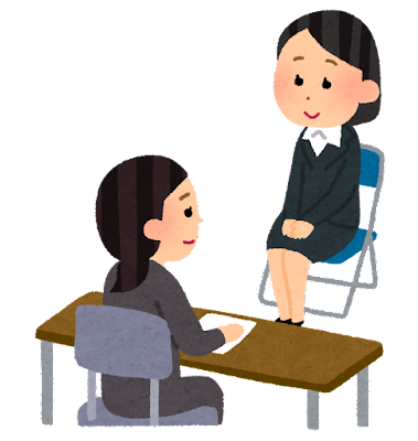 面接が得意な人