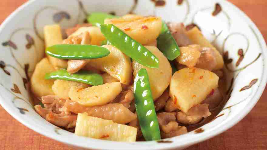 長芋と鶏肉の豆板醤（トーバンジャン）煮 レシピ 吉田 勝彦さん｜【みんなのきょうの料理】おいしいレシピや献立を探そう