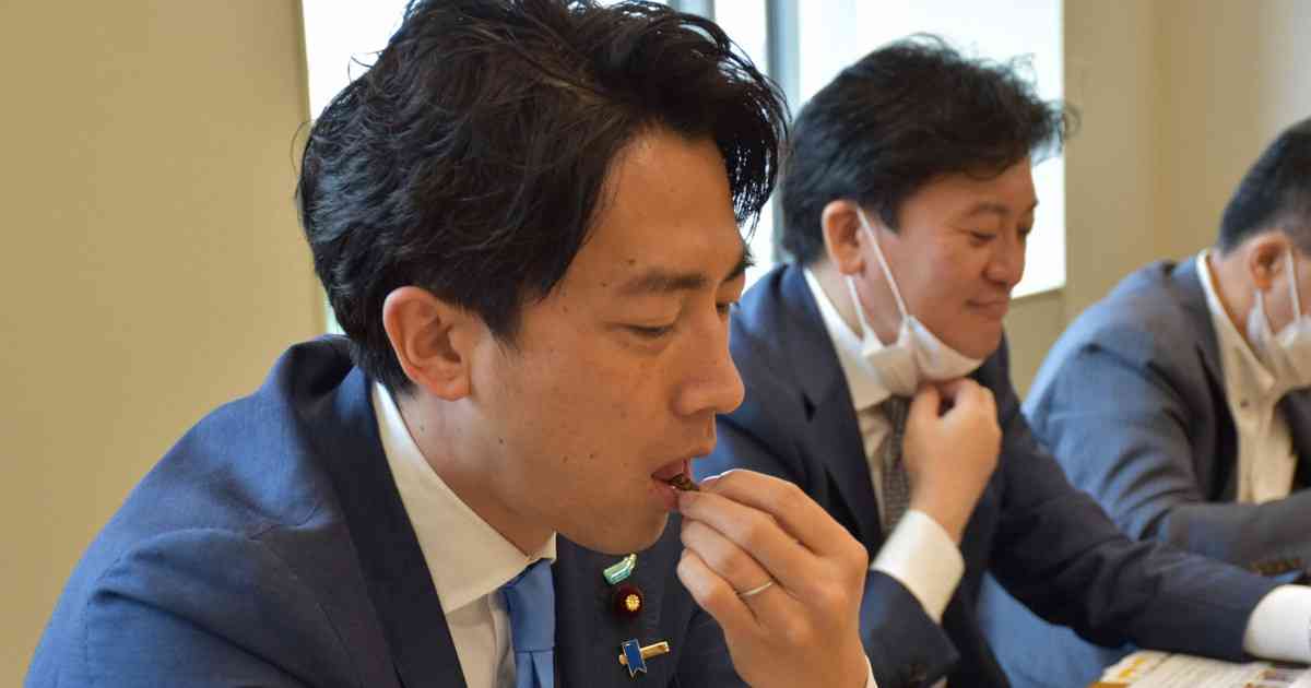 「オレ、今、食べてる」　小泉進次郎氏も関心　議員会館で昆虫食 | 毎日新聞