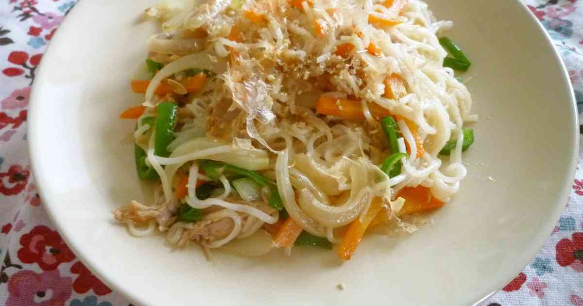 ごま油香る♪そうめんチャンプル～☆ by go_go_cony 【クックパッド】 簡単おいしいみんなのレシピが368万品