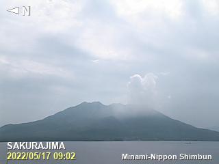 桜島が噴火、今年12回目　噴煙の高さ1500メートル（南日本新聞） - Yahoo!ニュース