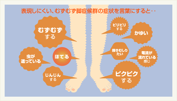 【地獄】むずむず脚症候群がつらい