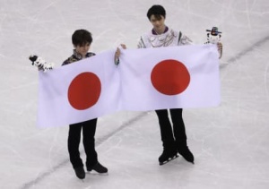 羽生結弦、金メダル取材での「国旗は下に置けない」発言に日本中で称賛の声(1ページ目) - デイリーニュースオンライン
