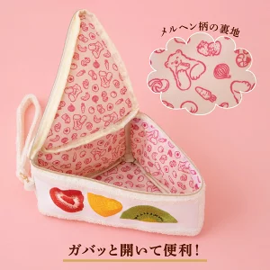 食べちゃいたいくらい可愛い　分厚い「フルーツサンド」がポーチに