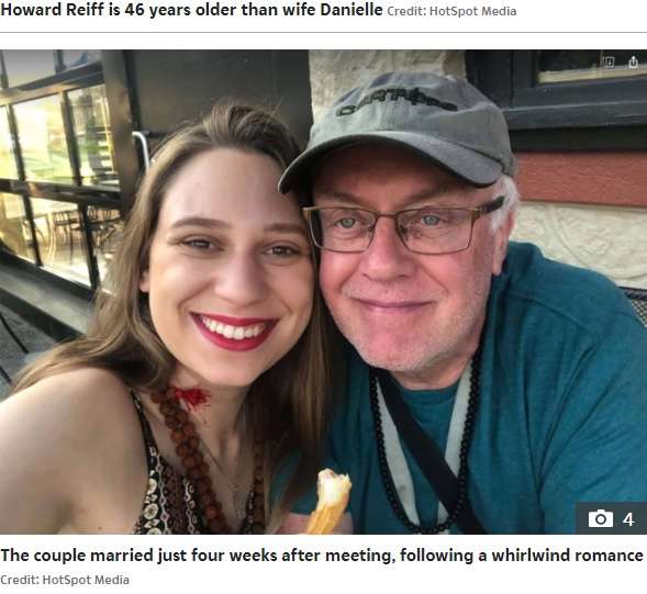【海外発！Breaking News】夫71歳と妻25歳、出会って4週間で結婚した夫婦　「幸せ」と語るも「家族は反対」「怖いのは夫の死」（米） | Techinsight（テックインサイト）|海外セレブ、国内エンタメのオンリーワンをお届けするニュースサイト