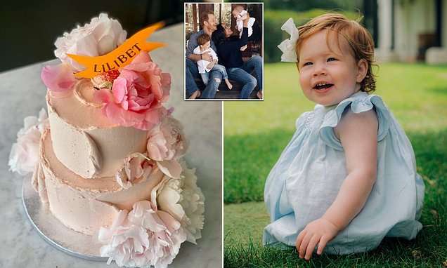 Harry and Meghan bought one-year-old baby Lilibet a two tier Amalfi lemon and elderflower cake | Daily Mail Online