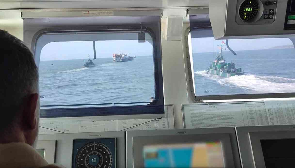 Russia sequestra nave italiana a Mariupol