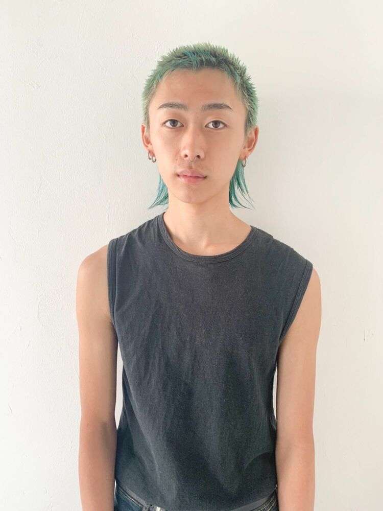ドラゴンカラー◎バズウルフ！！｜AO 表参道（アオ　オモテサンドウ）AO ◎代表◎松尾　芳晴のヘアスタイル情報｜Yahoo! BEAUTY