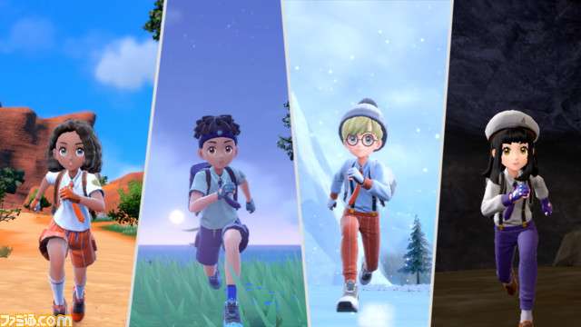 『ポケモン スカーレット・バイオレット』11月18日発売決定。新たなポケモンやトレーナーの姿も