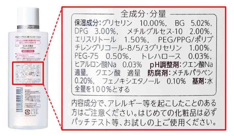 化粧品や洗剤などの成分を気にしますか