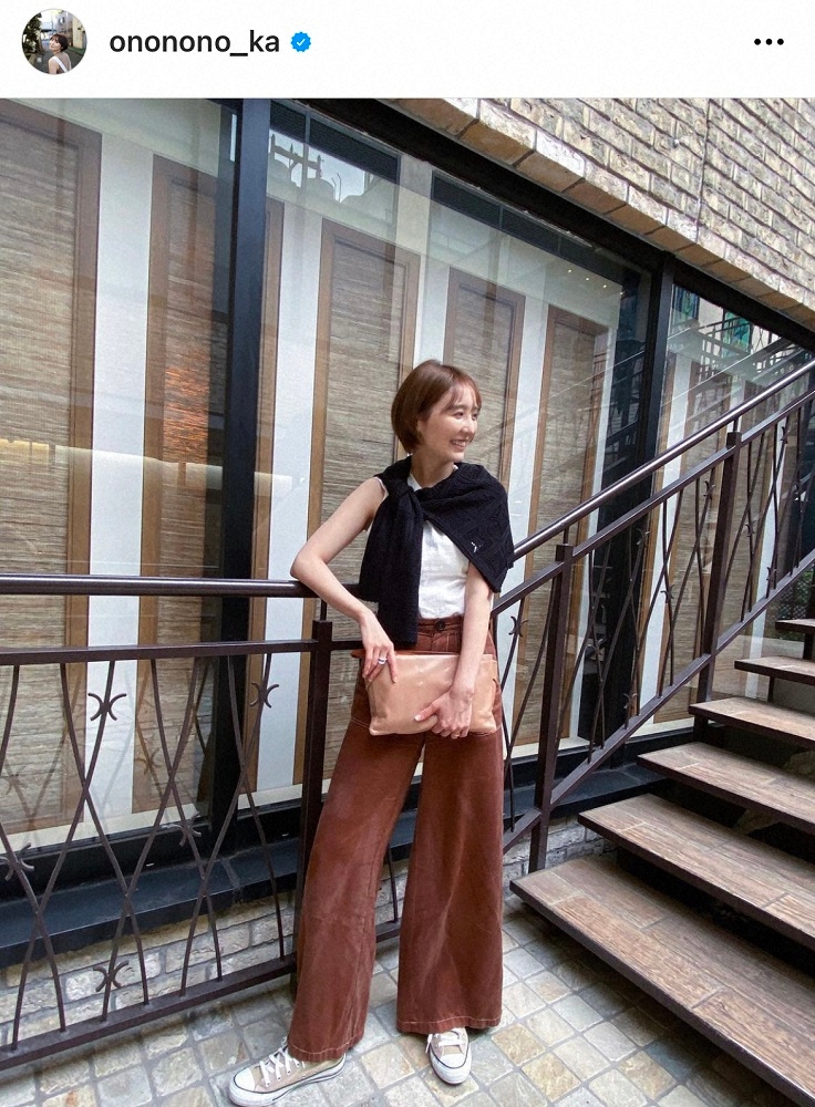 おのののか　身長169cm「ママとは思えない」美スタイル　「足なが～い！」「こんな美人なママ良いな」― スポニチ Sponichi Annex 芸能