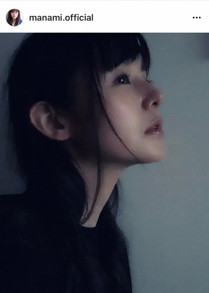 小西真奈美　「実物の何倍も綺麗に」友人の姪撮影の横顔に感嘆の声「女神」「映画のワンシーンかと」
