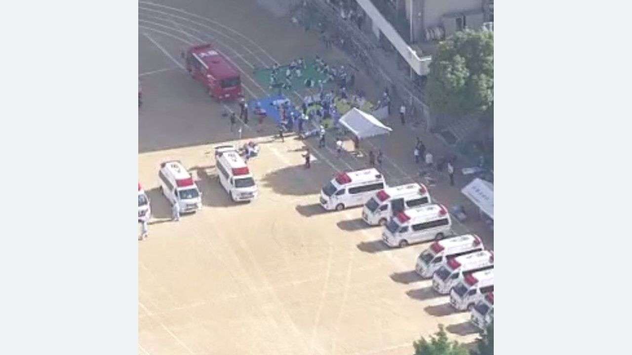 生徒ら約40人熱中症か 体育大会中 - Yahoo!ニュース