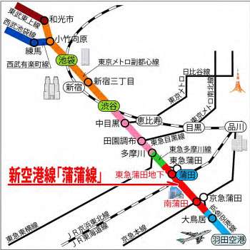都心から羽田直結の「蒲蒲線」の問題点。東急多摩川線は東横線に乗り入れられるのか？京急空港線は蒲田地下駅に乗り入れられるのか？ | タビリス