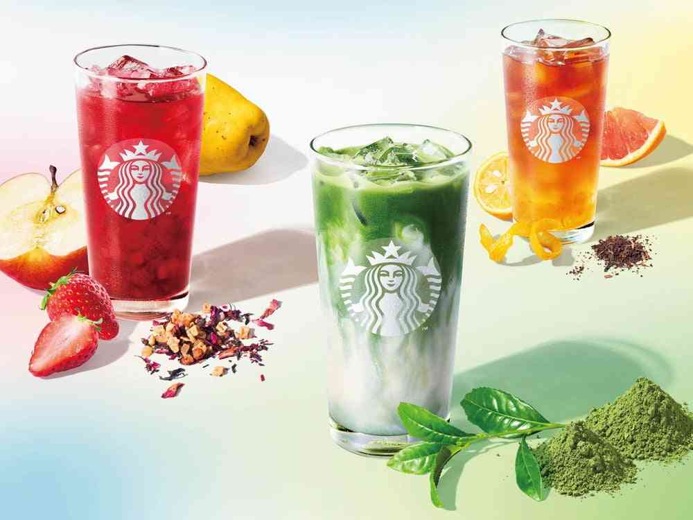 【スタバ新作メニュー】「ダブル 抹茶 ティー ラテ」「ストロベリー＆ユースベリー ティー」濃厚抹茶＆華やかベリーの2種