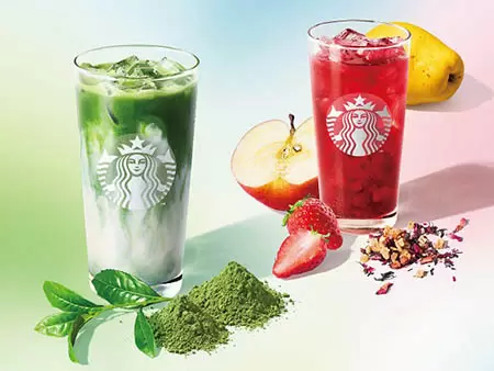 【スタバ新作メニュー】「ダブル 抹茶 ティー ラテ」「ストロベリー＆ユースベリー ティー」濃厚抹茶＆華やかベリーの2種
