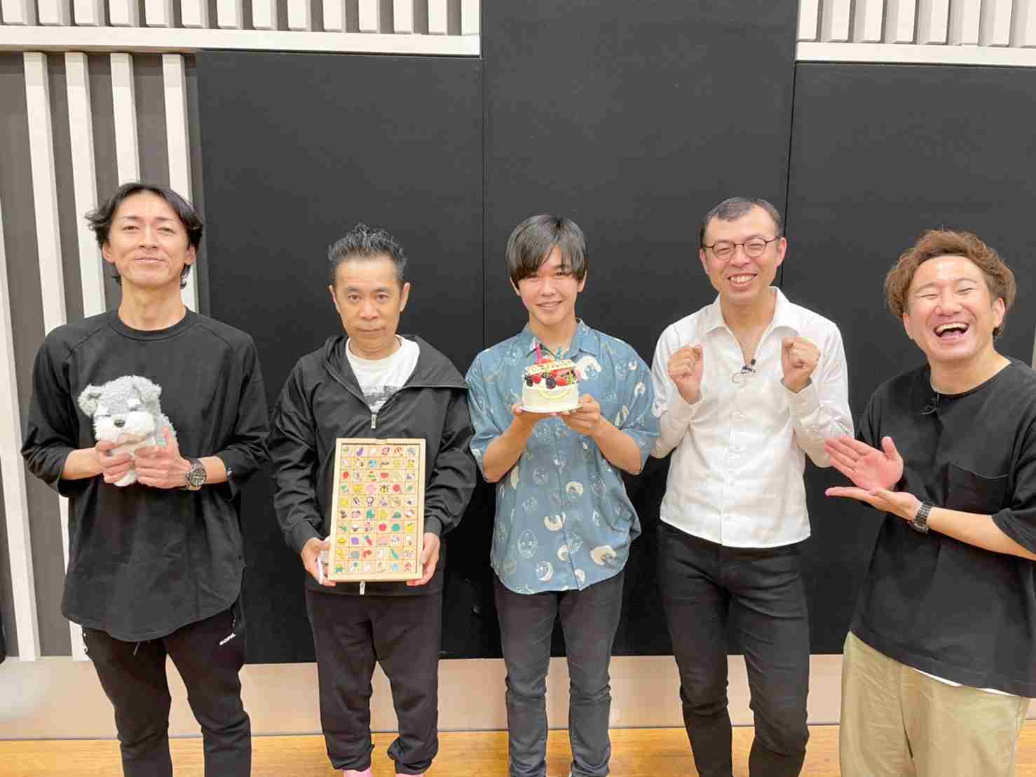 鈴木福、岡村隆史との2ショット公開 「背が伸びたような…?」
