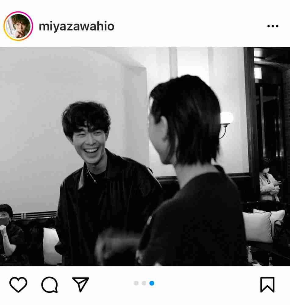宮沢氷魚 全身シャネル…杏との再会2ショットにファン歓喜「最高すぎる」「嬉しすぎて泣きそう」