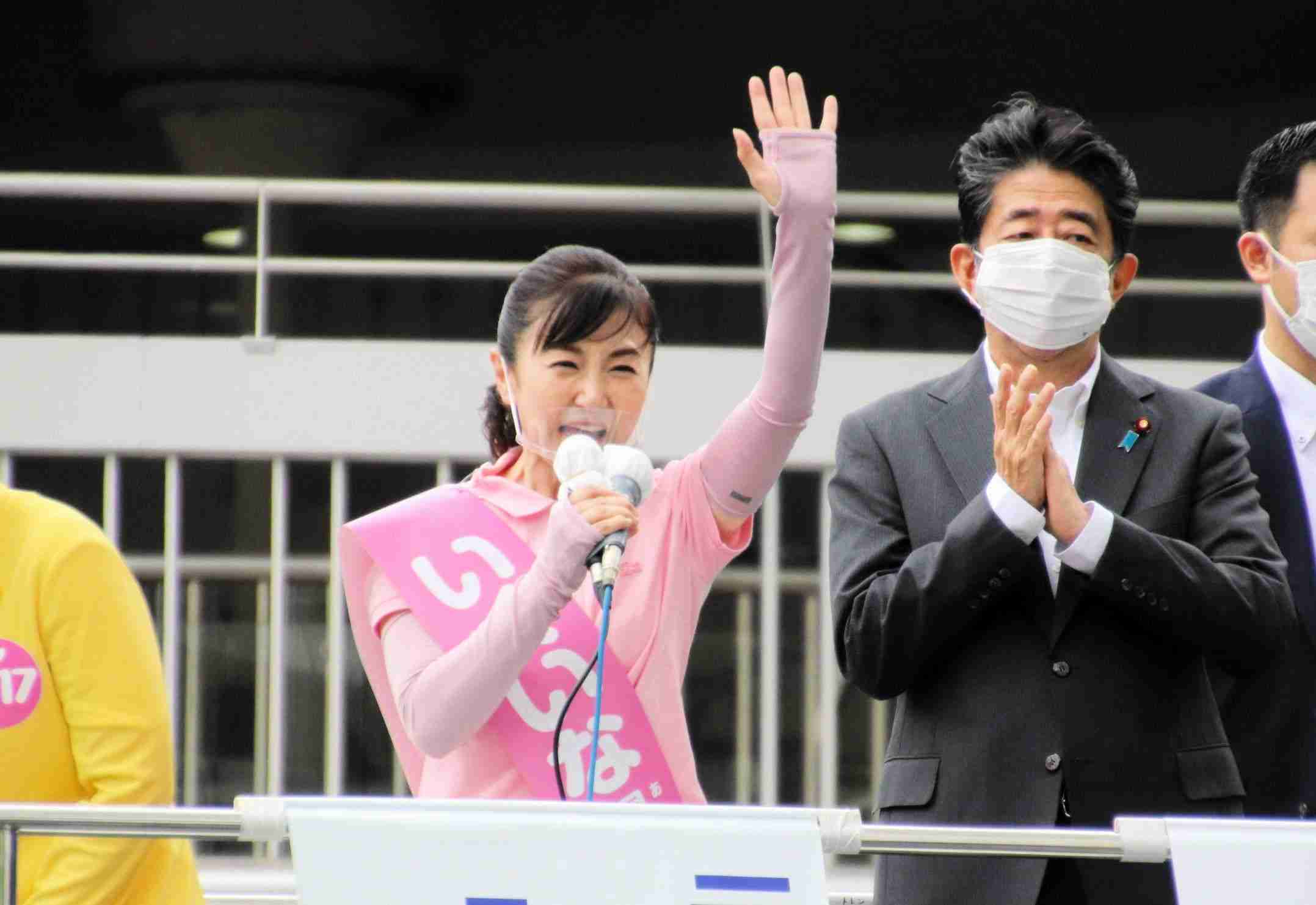 生稲晃子　安倍元首相、萩生田経産相ら“豪華布陣”で第一声「最後の最後まで笑顔で」（デイリースポーツ） - Yahoo!ニュース