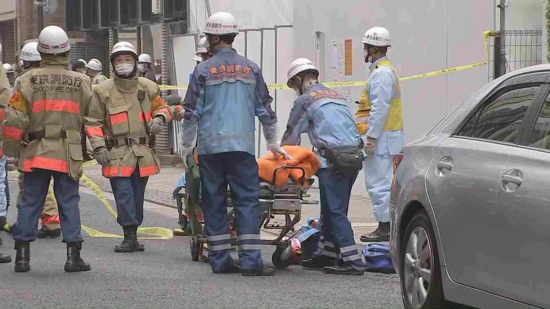 新橋のビル解体現場でコンクリート壁が崩落し30代作業員が死亡（TBS NEWS DIG Powered by JNN） - Yahoo!ニュース