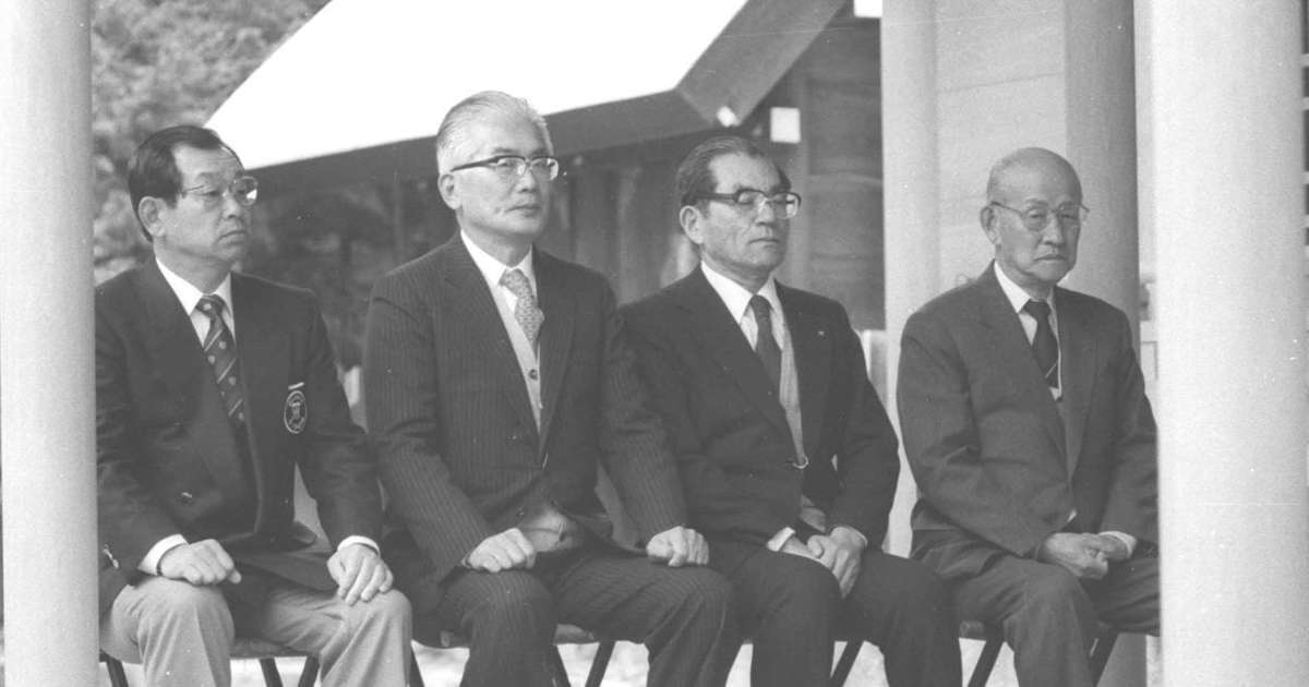 午前０時20分の緊急記者会見 墜落した日航123便に中埜肇球団社長／吉田義男氏編34