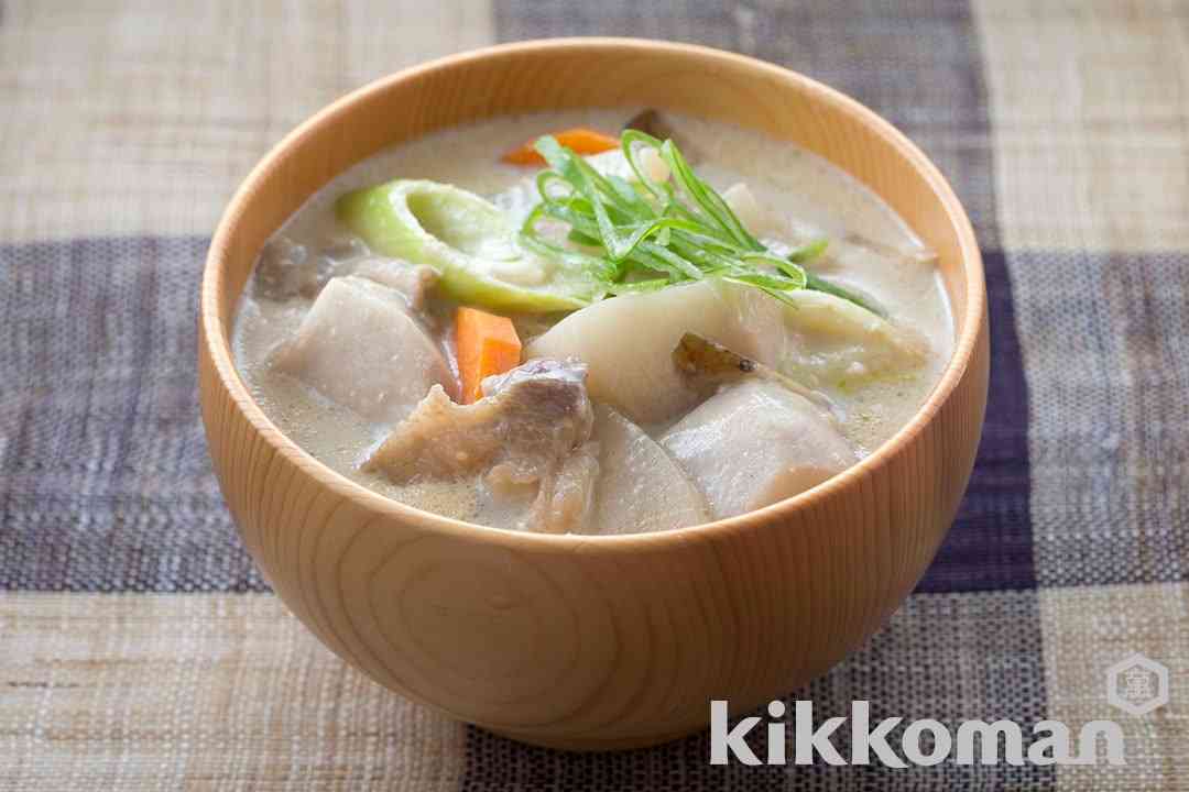 豆乳豚汁のレシピ・つくり方 | キッコーマン | ホームクッキング