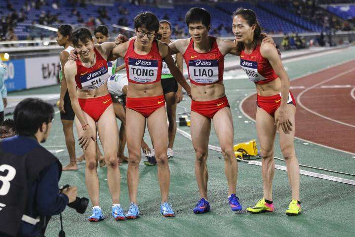 中国の陸上女子400Mリレーに「男性」出場？　選手の性別が話題 | ニコニコニュース