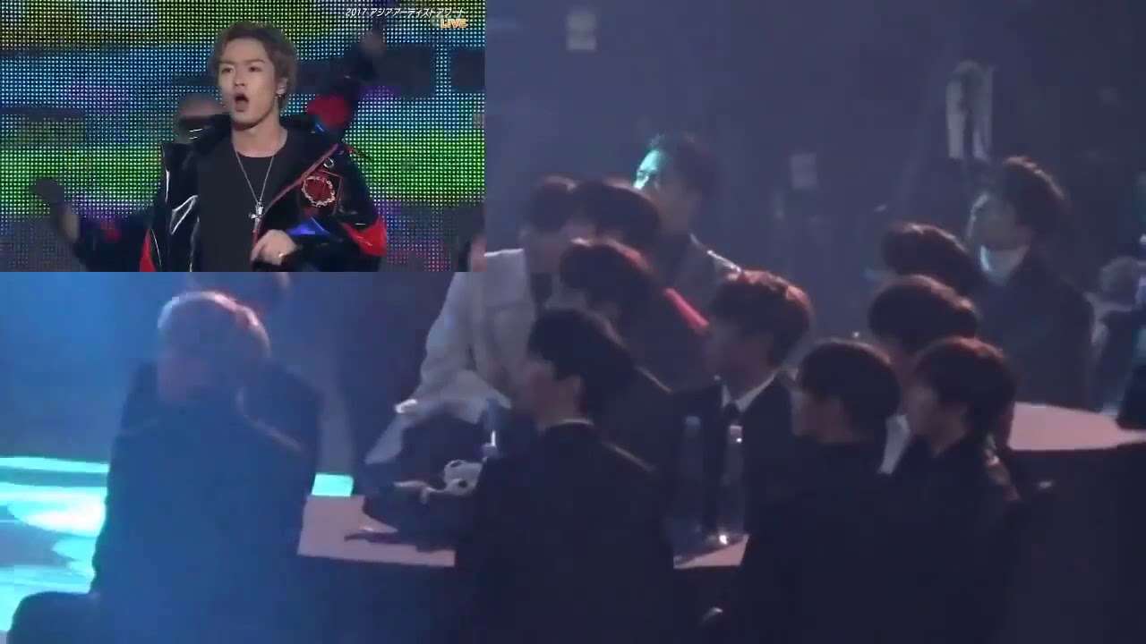 [Fancam] Wanna one reaction to THE RAMPAGE from EXILE TRIBE @  Asia Artist Awards AAA - YouTube