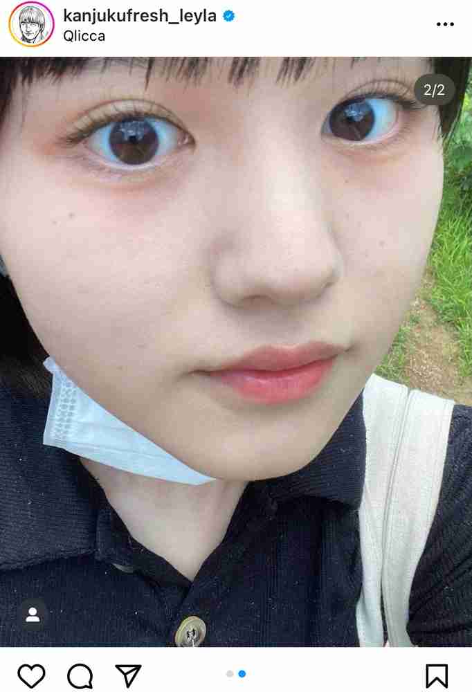 完熟フレッシュ・池田レイラ　「大人への第1歩」で人生初のまつパに　「どんどん可愛くなってく」の声