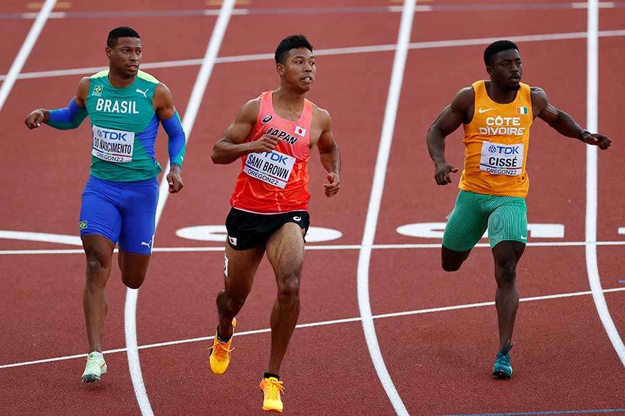 サニブラウンの日本人初100m決勝進出に織田裕二が号泣「なんなんでしょうね、あの男は」 | THE ANSWER