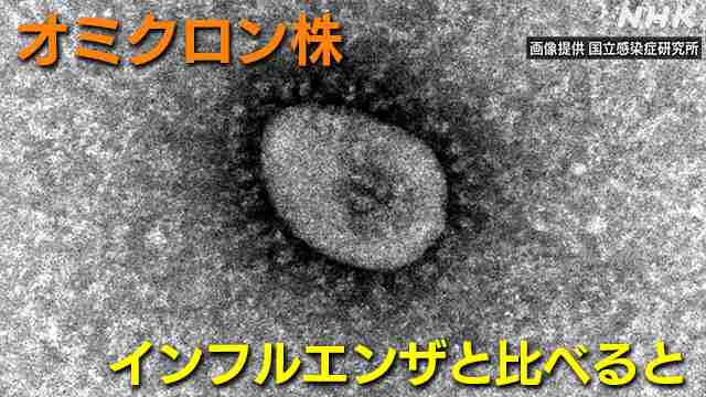 オミクロン株 “致死率インフルより高い” のどが腫れ切開手術も | NHK