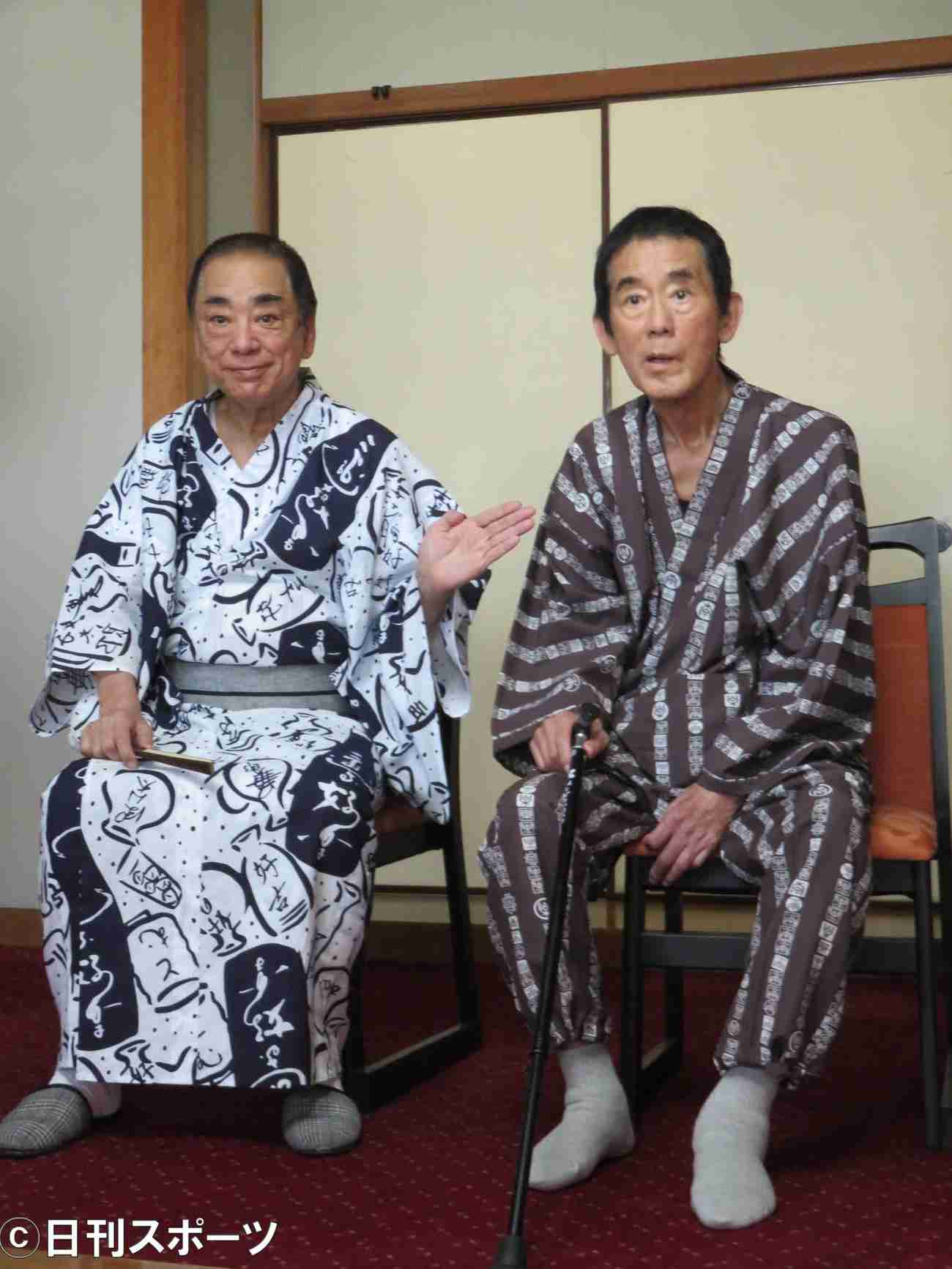 三遊亭円楽「まだ、死んでねえよ」毒舌健在、円楽一門会に元気な姿　1月脳梗塞発症リハビリ中