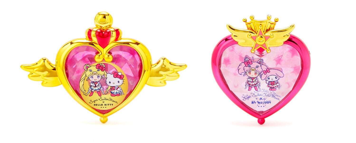 サンリオ×『美少女戦士セーラームーン』“お揃いコスチューム”のマスコットホルダーやミラー