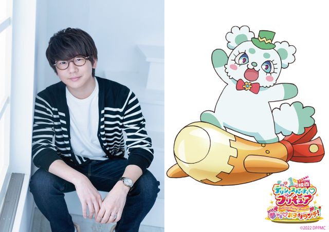 花江夏樹「プリキュア」新作映画ゲスト声優に決定　娘たちと鑑賞「できたらいいな～」