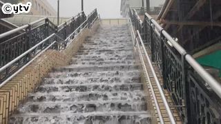 近畿に雷雨　神戸市で史上３番目１時間雨量｜読売テレビニュース