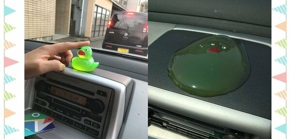 溶けたアヒルが驚異の66万リツイート！ 投稿者に聞いた アヒルの人形がスライム状に溶けた写真「66万リツイート 115万いいね！」なぜバズった？
