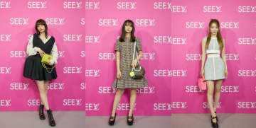 宮脇咲良『SEE LV』レセプションイベント登場 ルイ・ヴィトン纏いミニスカートから美脚