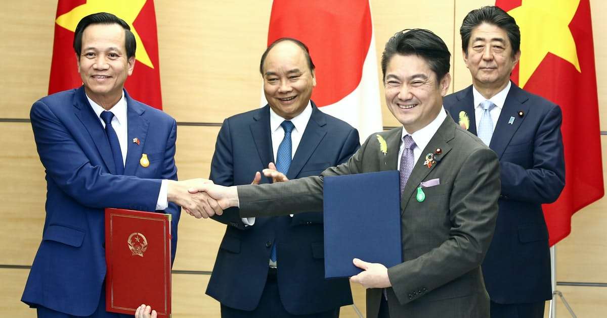 人材受け入れへ特定技能で覚書　日ベトナム　防衛装備品移転で交渉入り: 日本経済新聞
