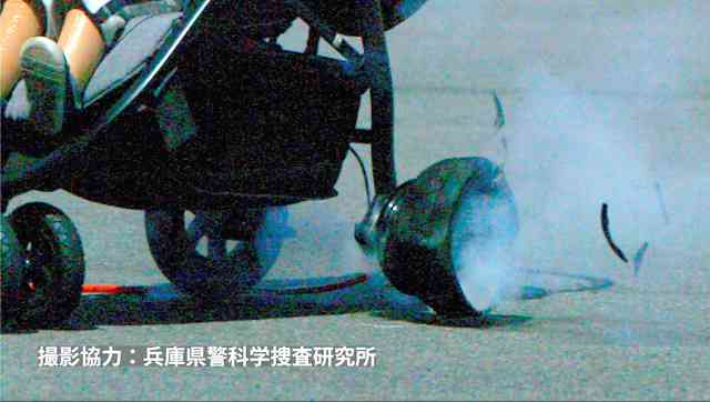 ベビーカーから突然の衝撃音…エアタイヤ破裂に注意　20m飛散も（朝日新聞デジタル） - Yahoo!ニュース