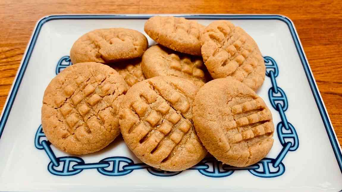 材料たった3つ！ピーナッツバタークッキーを子どもと作ろう - たべぷろ