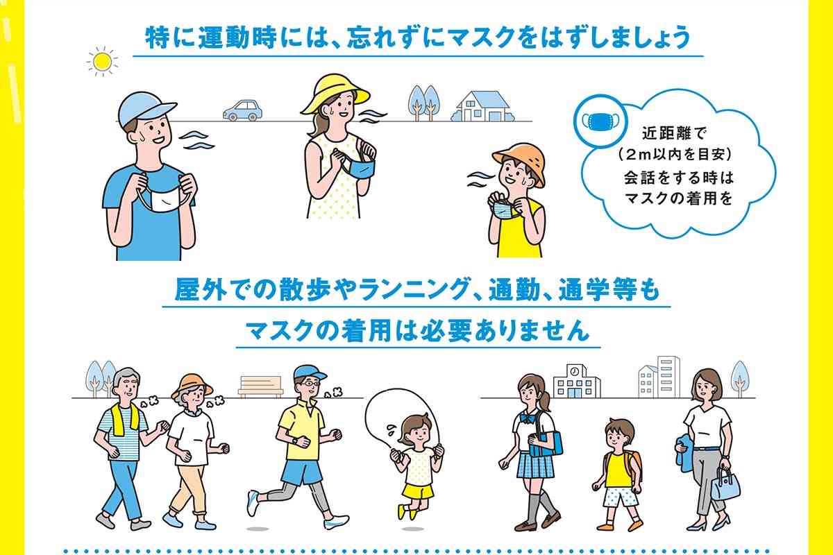 「屋外ではマスクを外して」 厚労省が熱中症対策を呼びかけ - Impress Watch