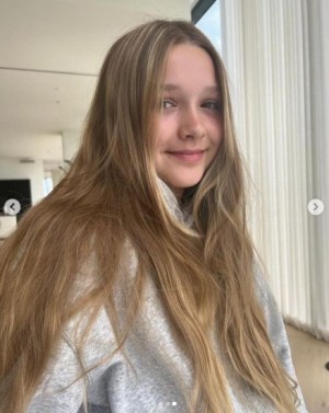 ベッカム夫妻の末っ子ハーパーちゃんが11歳に　家族が貴重なプライベート写真を公開