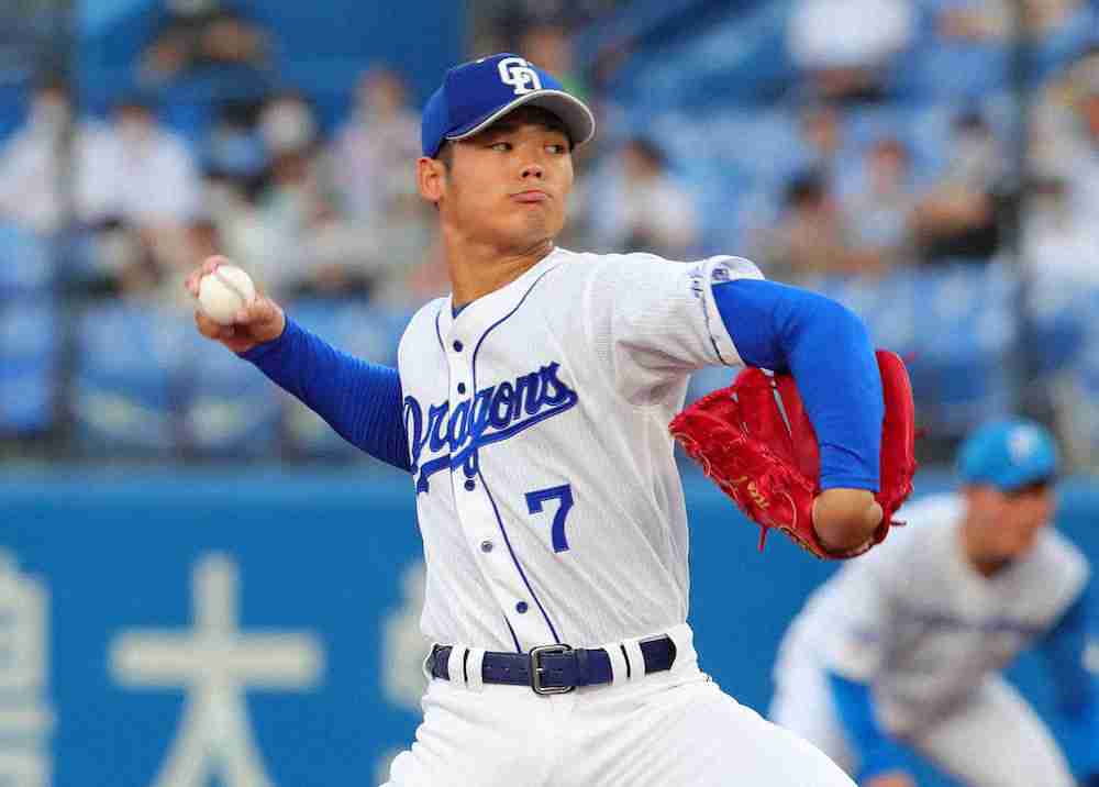 中日・根尾、プロ入り後初先発で圧巻！16球中10球が150キロ超え　大学・社会人選抜を1回1K無失点